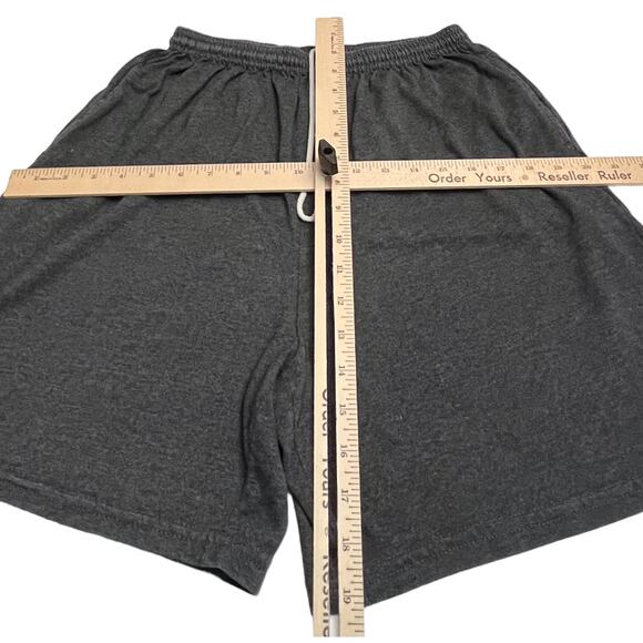 Jerzees Brand Gym Shorts Gray - Picture 5 of 6